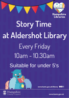 Free Story time - Aldershot Library