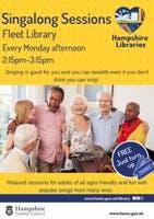 Singalong Sessions at Fleet Library
