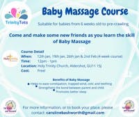 Baby Massage class  - Aldershot