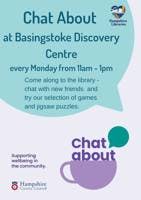 Chat and social sessions a Basingstoke Discovery centre - Basingstoke
