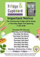 Community Fridge and Cupboard - Farnham