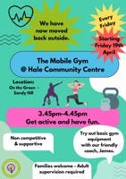 Free Family Gym Hale Community centre - Farnham