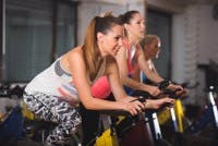 Ladies only group cycle at Places Leisure - Camberley