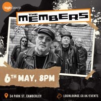 The Members Live music at the Login Lounge - Camberley