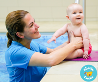 Floaties Baby swimming lessons Puddleducks - Bagshot