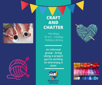 Craft group at Yateley Library